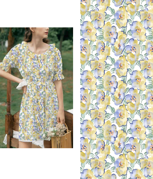 "Gran colección de patrones florales Vol.98"