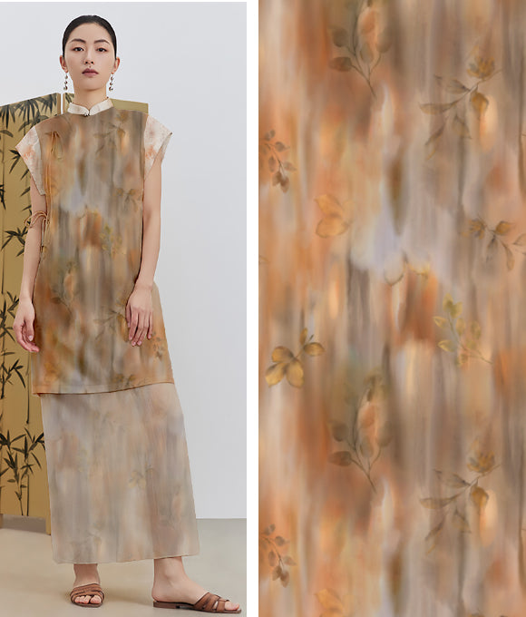 "Temática de dibujos en tonos neutros y serenos"