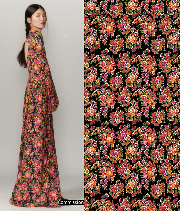 "Gran colección de patrones florales Vol.94"