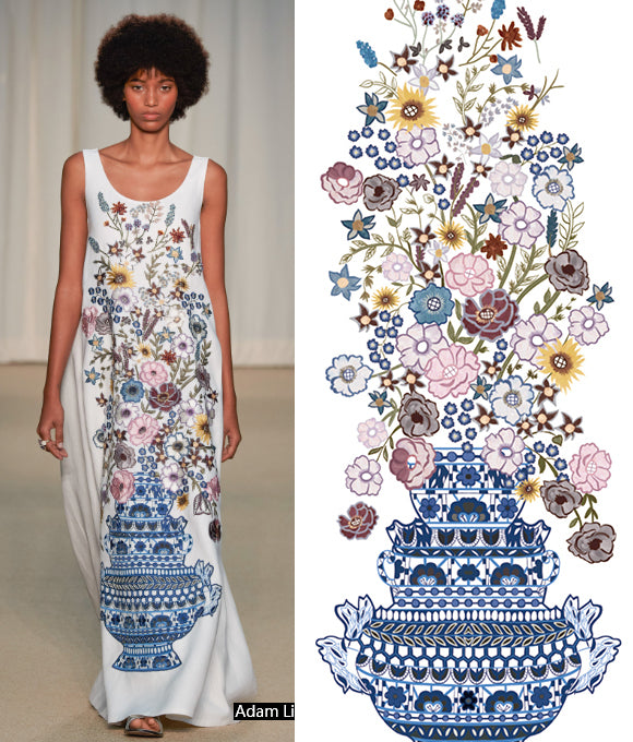 "Gran colección de patrones florales Vol.94"