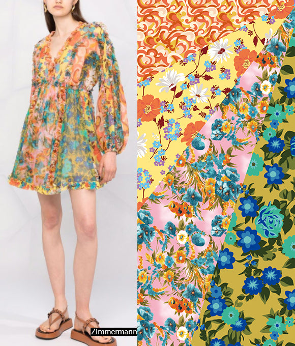 "Gran colección de patrones florales Vol.95"