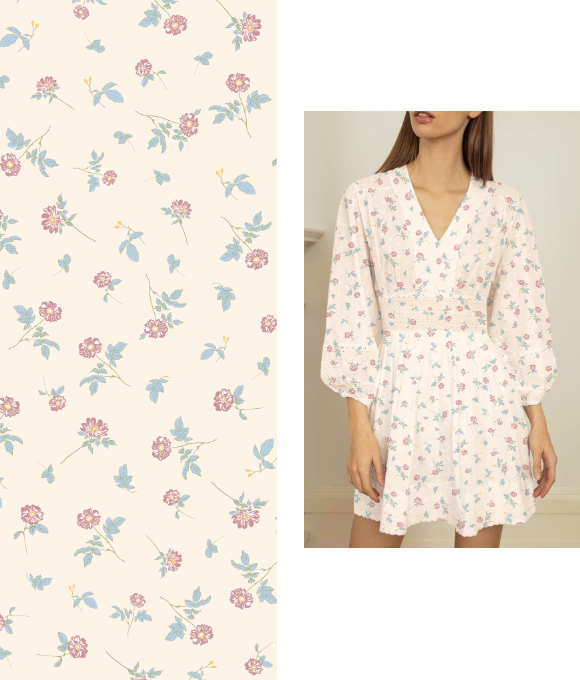 "Gran colección de patrones florales Vol.98"