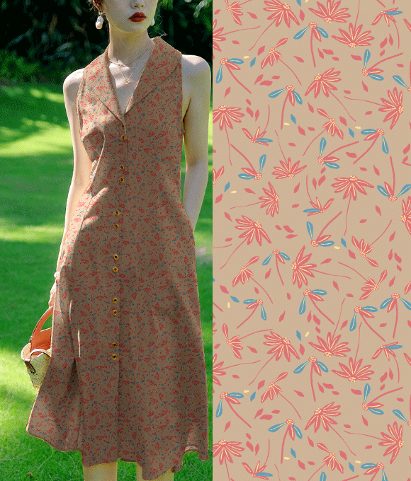 "Gran colección de patrones florales Vol.98"