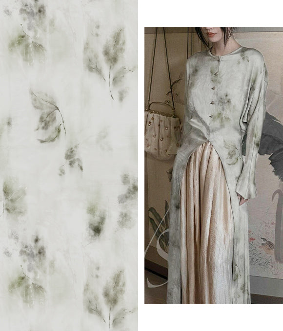 "Temática de dibujos en tonos neutros y serenos"