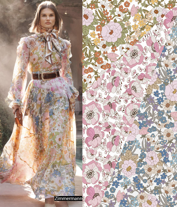 "Gran colección de patrones florales Vol.95"