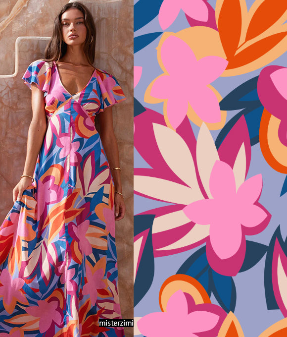 Colección de Estampados de Grandes Marcas Vol.198