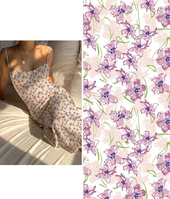 "Gran colección de patrones florales Vol.98"