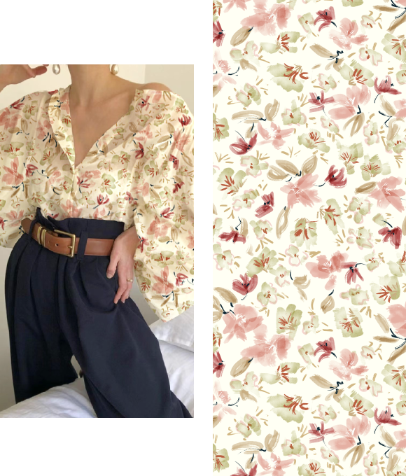 La colección  FLORAL '原创碎花合集' Vol.12