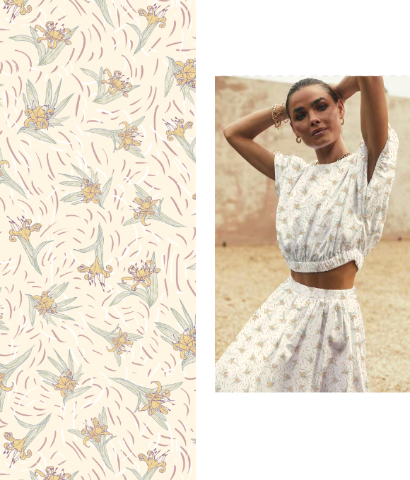 "Gran colección de patrones florales Vol.98"