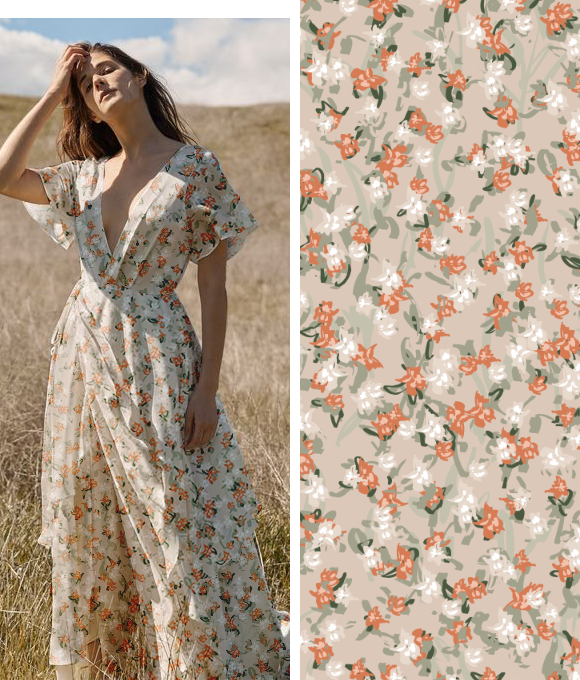 "Original colección de patrones florales Vol.7"