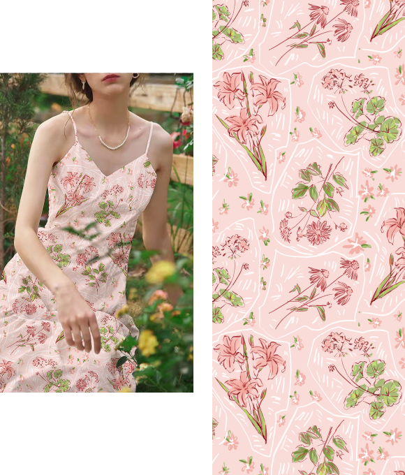 "Gran colección de patrones florales Vol.98"