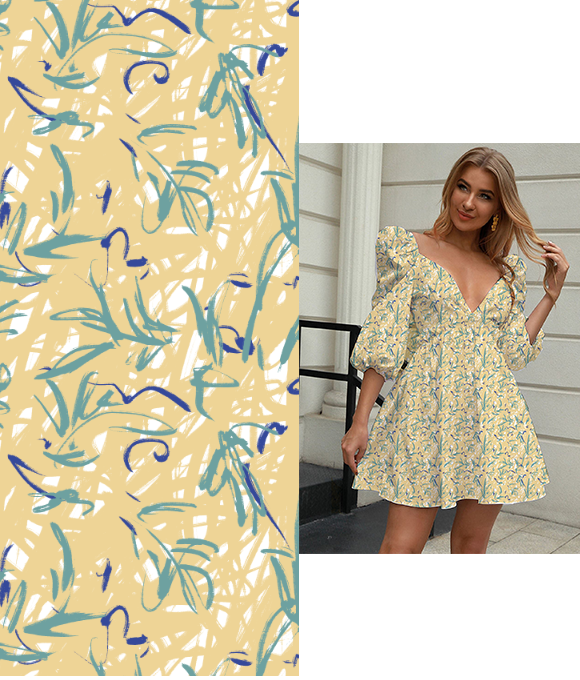 "Gran colección de patrones florales Vol.98"