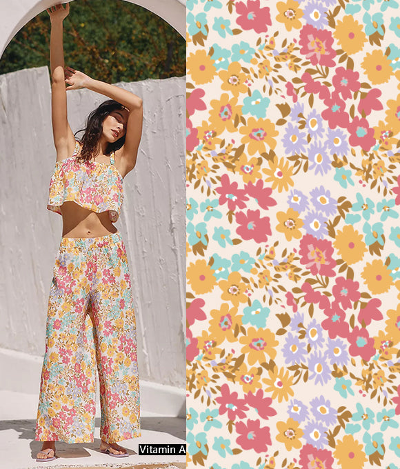 "Gran colección de patrones florales Vol. 172"