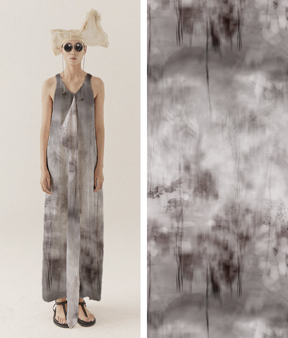 "Temática de dibujos en tonos neutros y serenos"