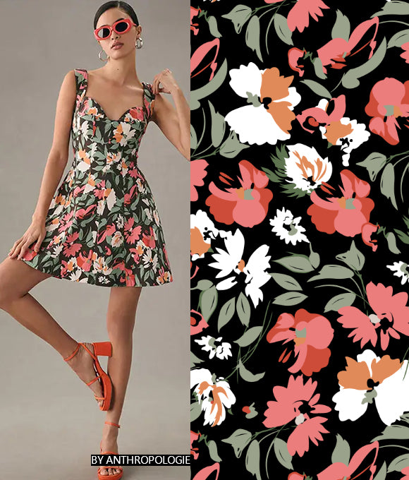 "Gran colección de patrones florales Vol. 172"