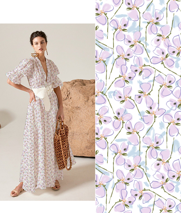 "Gran colección de patrones florales Vol.98"