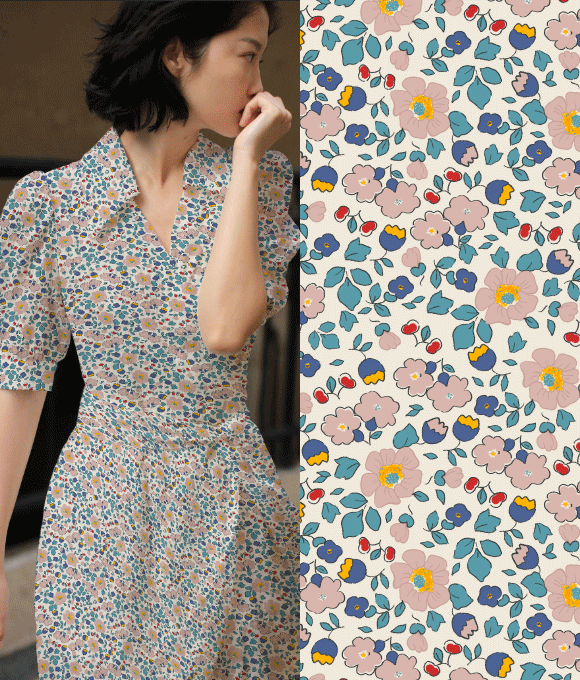 "Gran colección de patrones florales Vol.98"