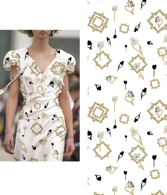 "Gran colección de patrones florales Vol.98"