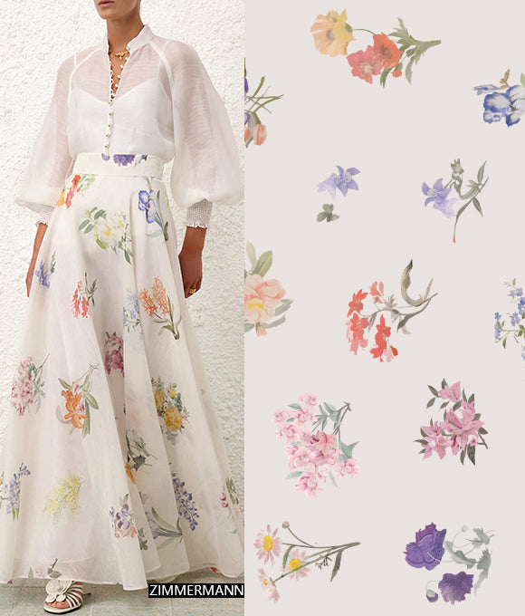 Colección de Estampados de Grandes Marcas Vol.206