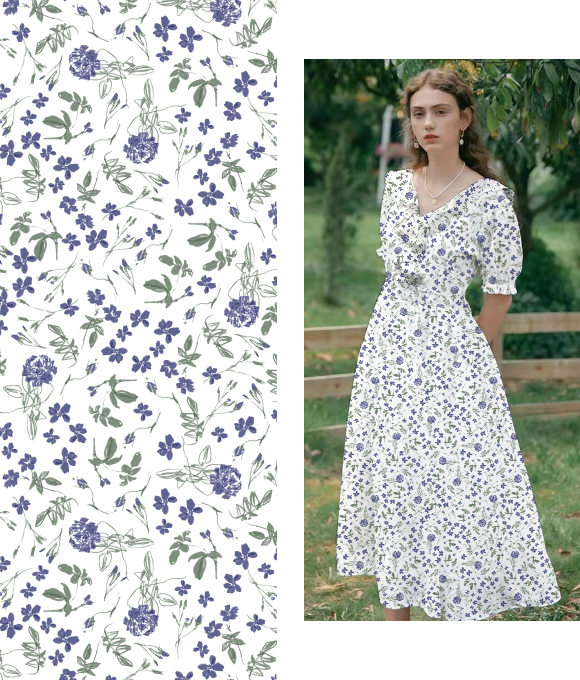 "Gran colección de patrones florales Vol.98"