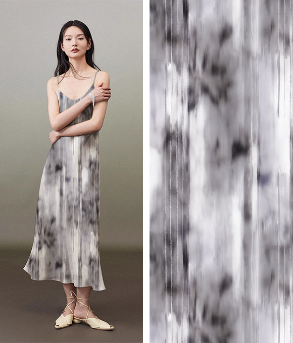 "Temática de dibujos en tonos neutros y serenos"