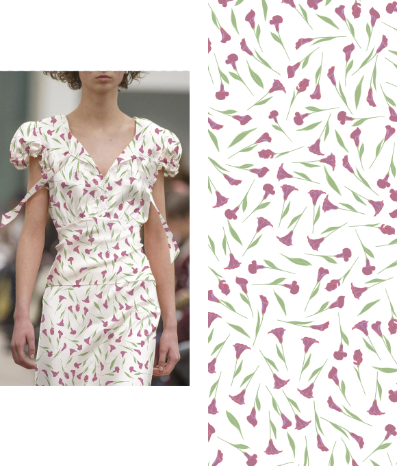 "Gran colección de patrones florales Vol.98"