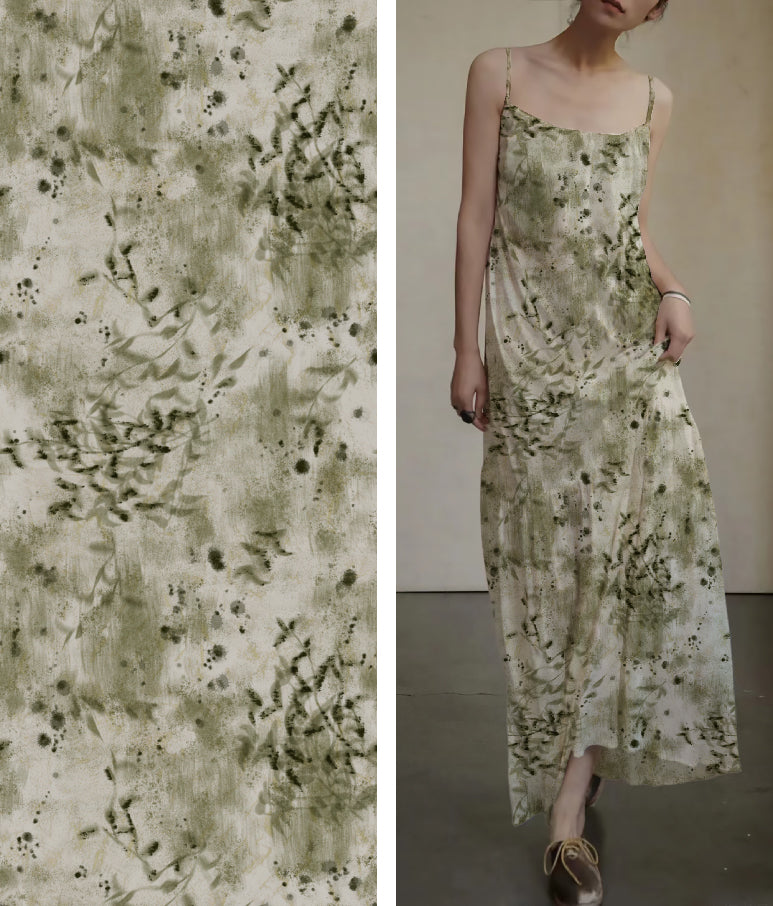 "Temática de dibujos en tonos neutros y serenos"