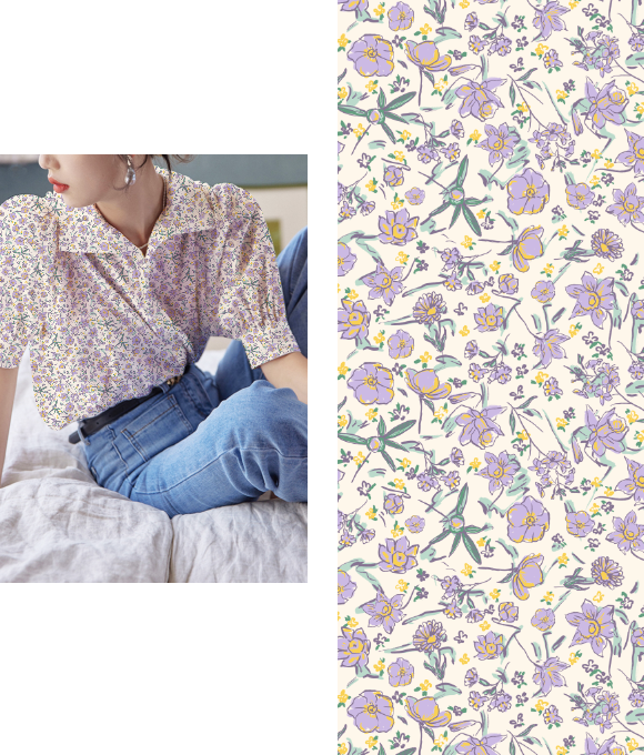 "Gran colección de patrones florales Vol.98"