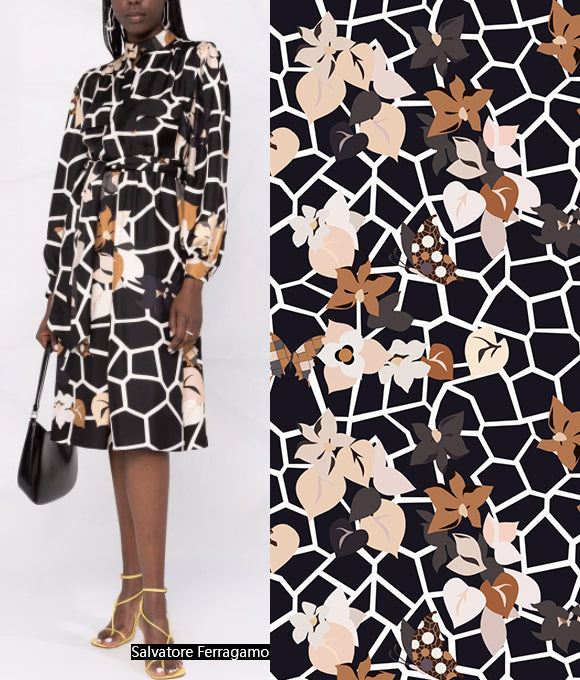 "Gran colección de patrones florales Vol.95"