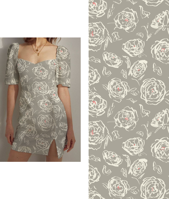 "Original colección de patrones florales Vol.7"