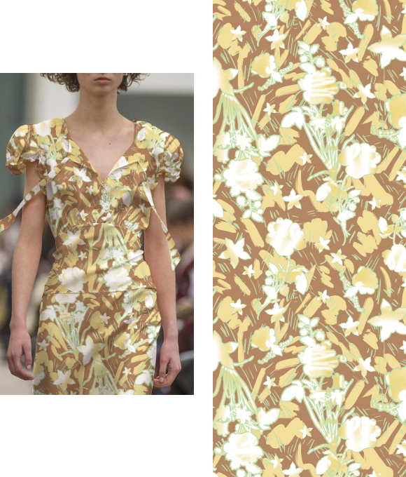 "Gran colección de patrones florales Vol.98"