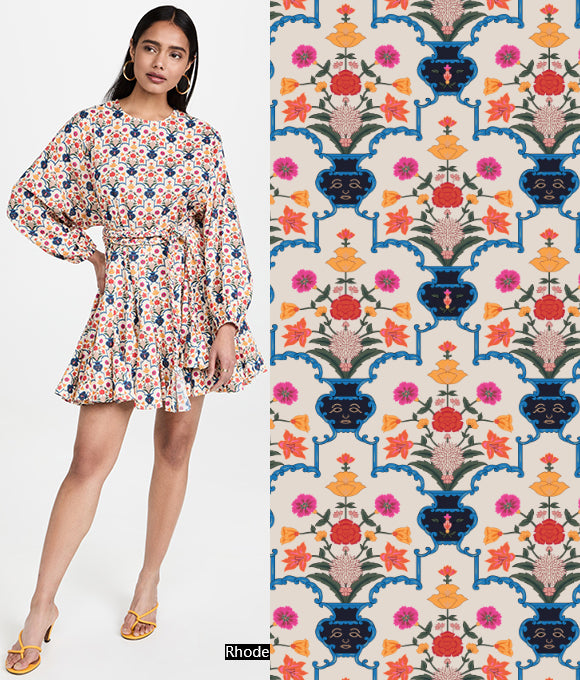 Colección de Motivos Florales de Grandes Marcas