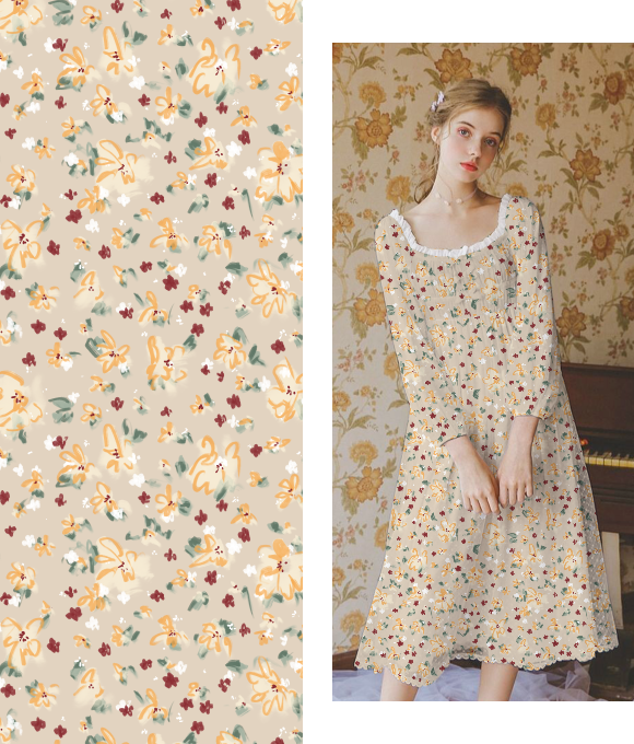 "Gran colección de patrones florales Vol.98"