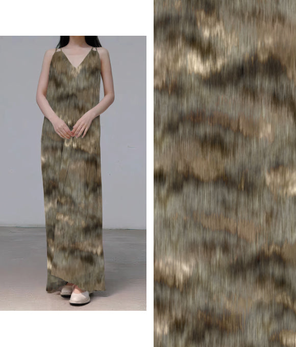 "Temática de dibujos en tonos neutros y serenos"