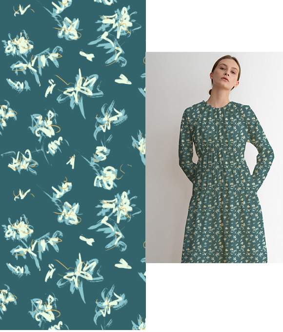 "Gran colección de patrones florales Vol.98"