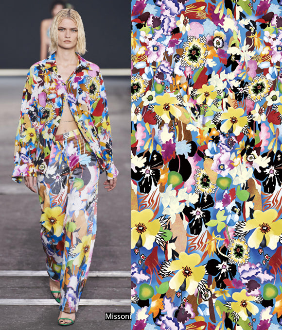 "Gran colección de patrones florales Vol.94"