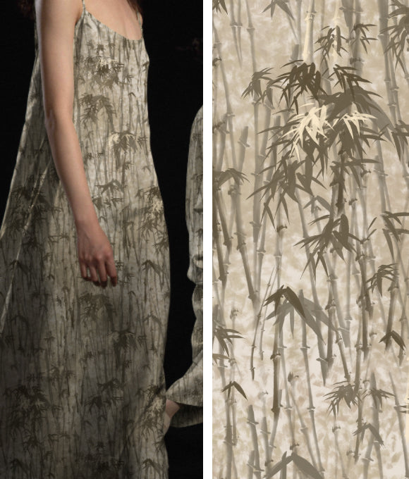 "Temática de dibujos en tonos neutros y serenos"